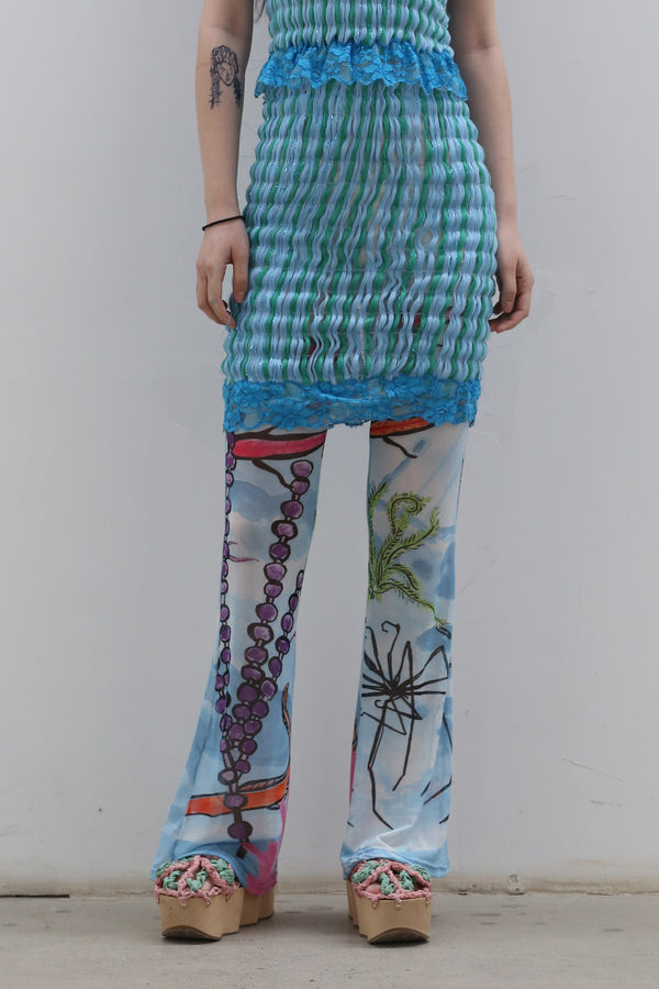 CONSTANÇA ENTRUDO Hand-woven lace skirt SS23_SKI03